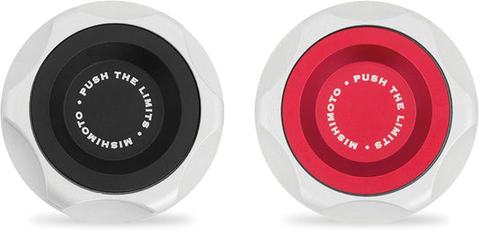 Mishimoto MMOFC-SUB-BK Aluminum Oil Filler Cap Compatible With Subaru - Black (New)