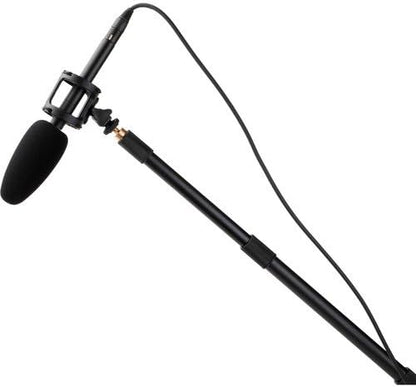 Auray DUSM-1 Universal Shock Camera Built-In Shoe Mount 3/8"-16 Boompoles Black (Like New)