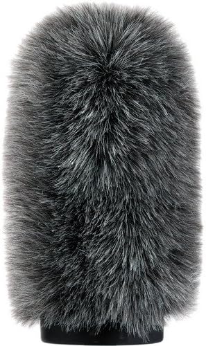 Auray WSS-2014 5.51" Professional Shotgun Microphone Windshield, Fur Wind Noise (New)