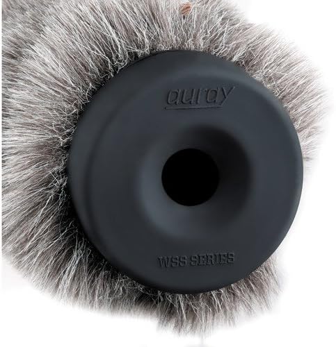 Auray WSS-2014 5.51" Professional Shotgun Microphone Windshield, Fur Wind Noise (New)