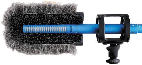 Auray WSS-2014 5.51" Professional Shotgun Microphone Windshield, Fur Wind Noise (New)