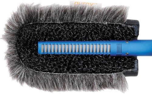 Auray WSS-2014 5.51" Professional Shotgun Microphone Windshield, Fur Wind Noise (New)