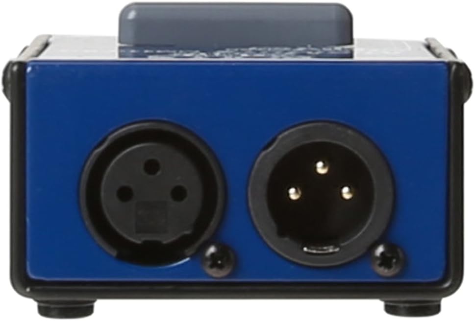 Rolls MM11PRO 1 A-B Box Pro/switchable Push to talk Mic Mute Function, Blue (Like New)