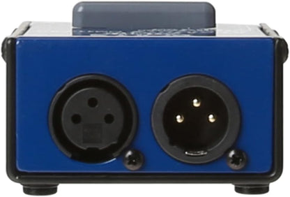 Rolls MM11PRO 1 A-B Box Pro/switchable Push to talk Mic Mute Function, Blue (Like New)