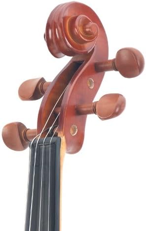 Cecilio CVA-400 Solidwood Viola with D'Addario Prelude Strings, 16.5" - Natural (Used)