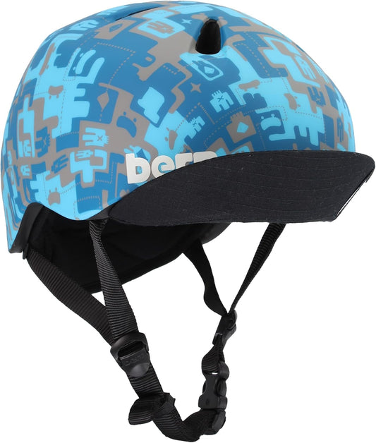 Bern Unlimited Nino Adjustable Bicycle Helmet w/ Visor for Cycling/Skateboarding (Like New, Damaged Retail Box)
