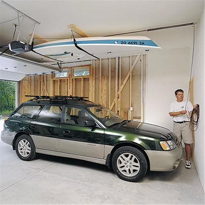 HARKEN 7808 Lightweight Kayaks Overhead Garage Storage with Anti-Drop System (Like New)