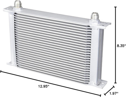 Mishimoto MMOC-25 Universal 25-Row Long Lasting Aroma Oil Cooler for Fluid (Like New, No Retail Box)