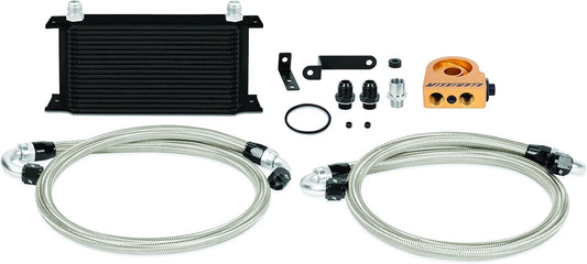 Mishimoto 19-row Thermostatic Oil Cooler Kit Black For 2008-2014 Subaru WRX STI (Like New)