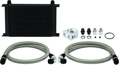 Mishimoto MMOC-UHBK Universal Oil Cooler Kit with Universal Fitment - Black (Like New)