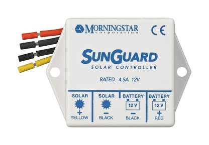 Morningstar Corporation 4.5A PWM Solar Charge Controller, 12 Volts, White/Blue (Like New)