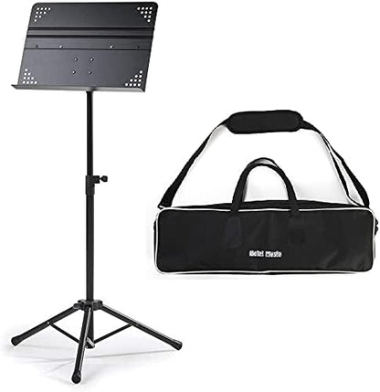 Hola! Music HM-MS+ Professional Folding Orchestra Sheet Music Stand w/Carry Bag (Like New)