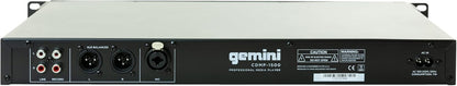 Gemini Sound XLR/RCA DJ CD Player with Pitch Control for Studio and Events (Used)