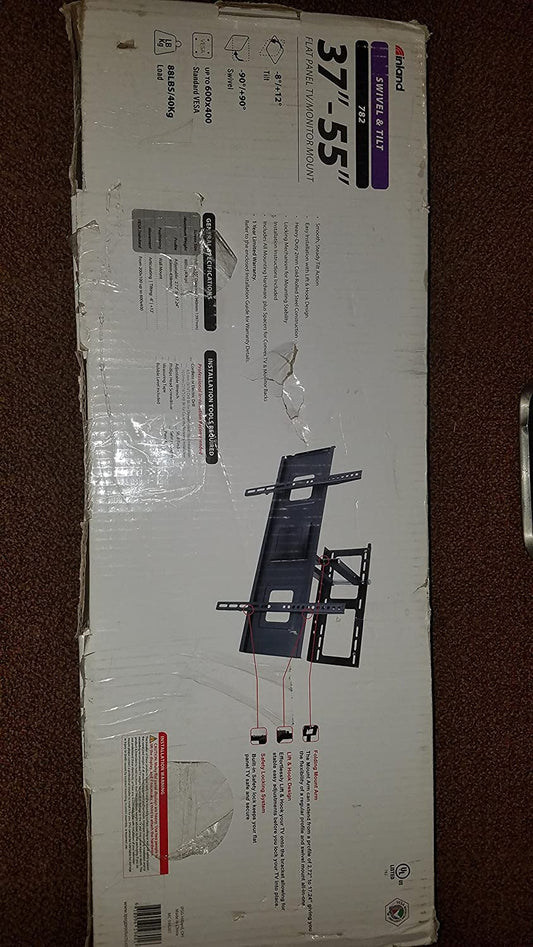 Inland 4330181760 Alloy Steel 37" - 55" Tilt Televisions Wall Mount 782 (Used)