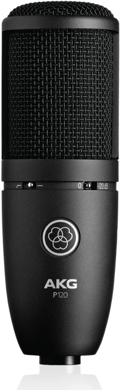 AKG P120 High-Performance Audio 20Hz-20kHz General Purpose Recording Microphone (Like New)