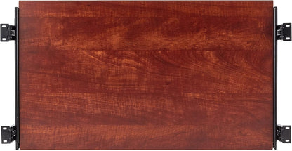 Lorell LLR87526 Under Desk Melamine Laminate Keyboard Tray for Easy Storage (Like New)