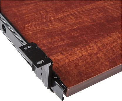 Lorell LLR87526 Under Desk Melamine Laminate Keyboard Tray for Easy Storage (Like New)