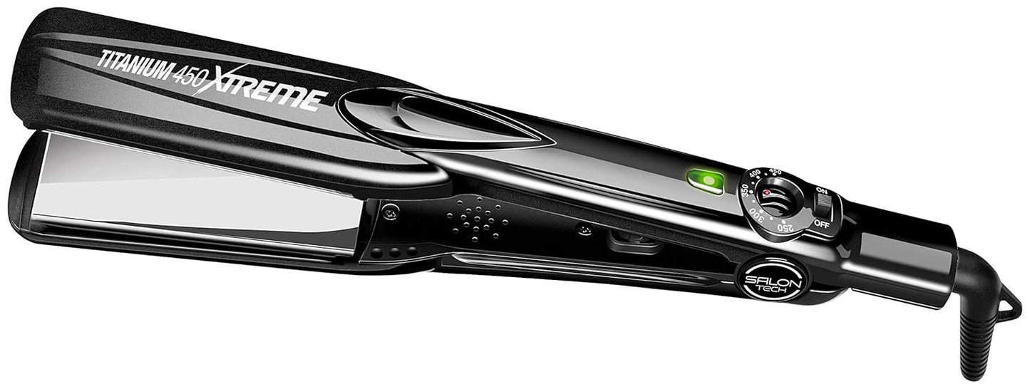 Salon Tech B00Peqhewm Titanium Xtreme Flat Iron for Heat Activated Treatments (Used)