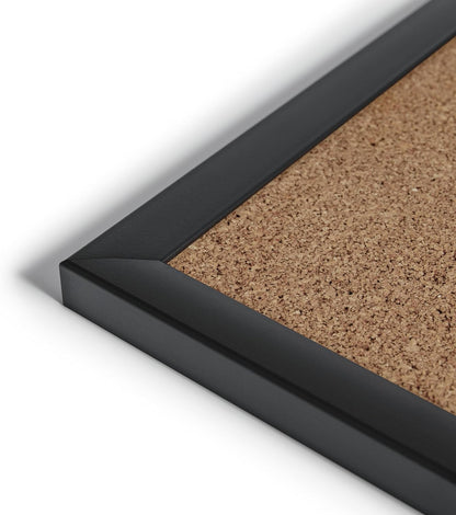 U Brands 301U00-01 Rectangular Solid Cork Pristine Bulletin Board w/ Wall Mount (Used)