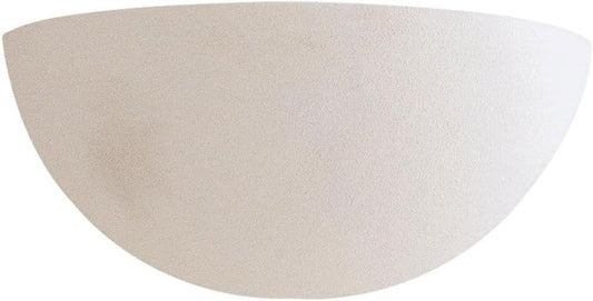 Minka Lavery 350 Ceramic Dimmable E26 LED Wall Sconce for Indoor, 120V - White (Like New)