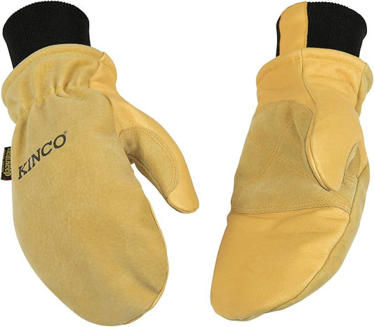 Kinco Premium Leather Work and Ski Mitt w/ Waterproof Wax - Pigskin, S (1 Pack) (Used)