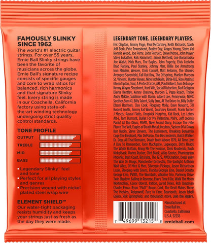 Ernie Ball Skinny Top Heavy Bottom Slinky Nickel Wound Electric Guitar Strings (New)
