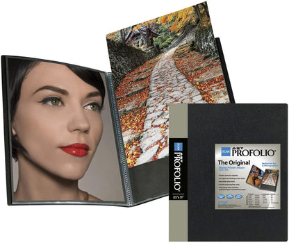 Itoya 8.5"x11" ProFolio Classic Art Portfolio Binder, 48 Pages Presentation Book (Like New)