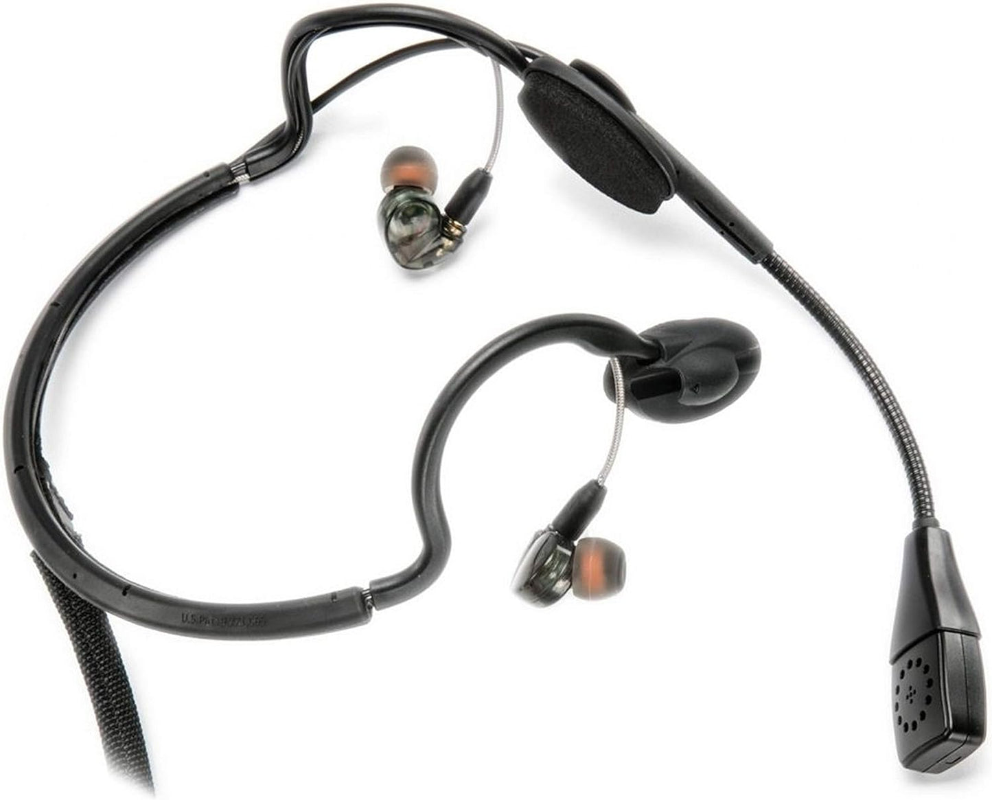 Point Source Audio Dual In Ear Intercom Headset Microphone 4 Pin Female XLR (Like New)