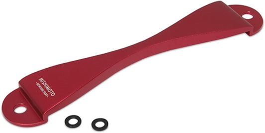 Mishimoto CNC-Machined Billet Aluminum Battery Tie-Down Red For Subaru Cars (Like New)