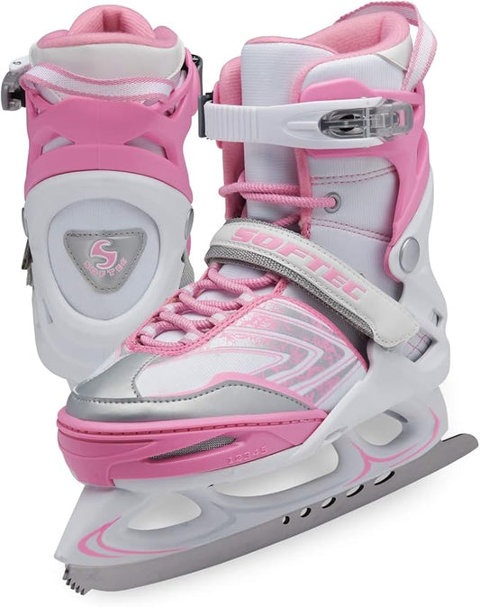 Jackson Ultima Softec Vibe Women's Adjustable Skate, Large (Women's 6 - 9), Pink (Used)