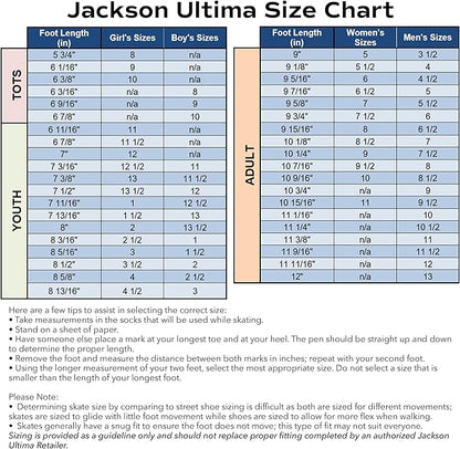 Jackson Ultima Softec Vibe Women's Adjustable Skate, Large (Women's 6 - 9), Pink (Used)
