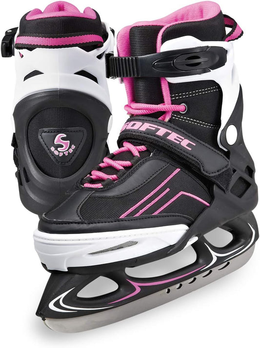 Jackson Ultima Softec Vibe Adjustable Skate for Women, Size 6 Medium - Purple (New)