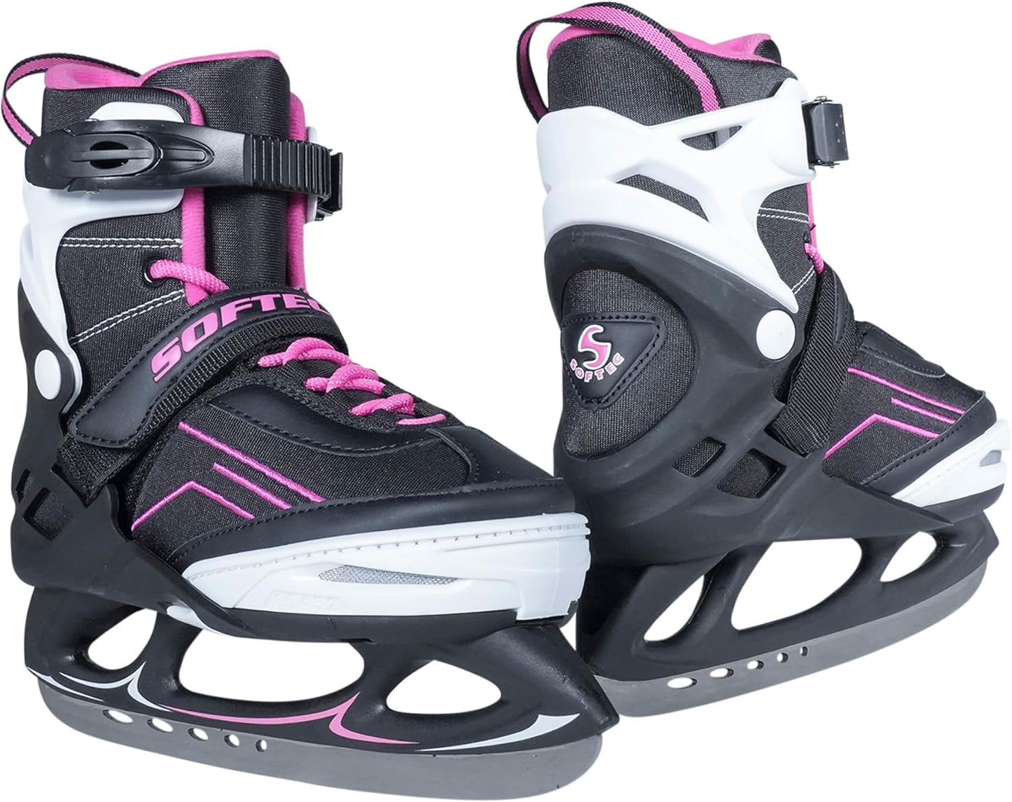 Jackson Ultima Softec Vibe Women's Adjustable Skate, Large (Women's 6 - 9), Pink (Used)