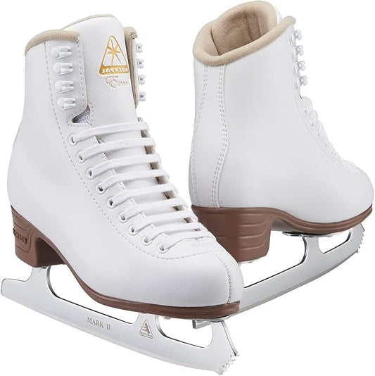 Jackson Ultima Excel Women's/Girls Figure Ice Skates, Size 5.5, Mark II � White (New)