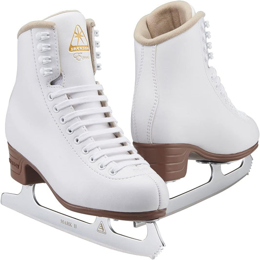 Jackson Ultima Excel Women's/Girls Figure Ice Skates with Mark II Blade Attached (Used, Damaged Retail Box)