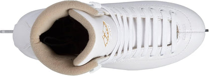 Jackson Ultima Excel Womens Figure Ice Skates, PVC Sole, White, Womens Size-9.0 (Used)