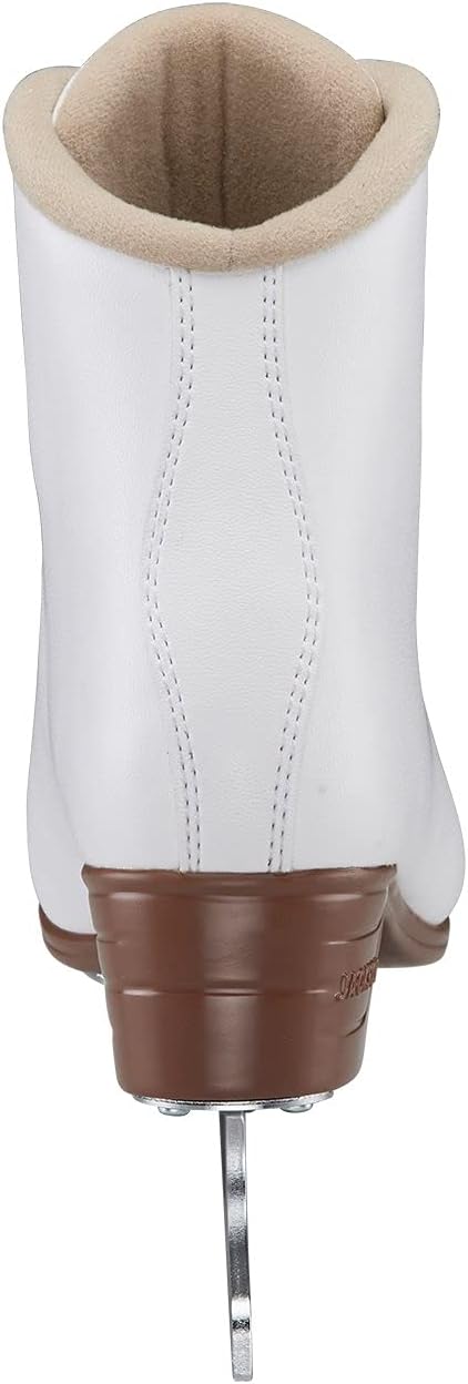 Jackson Ultima Excel Womens Figure Ice Skates, PVC Sole, White, Womens Size-9.0 (Used)