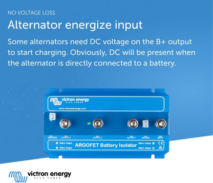 Victron Energy ARG200301020 Argofet Ip54 Battery Isolators, 200 Amps, 12/24 Volt (Used)