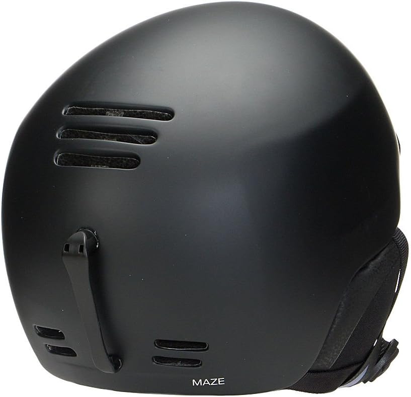Smith Optics Maze Unisex Lightweight Snow Helmet for Skiing, Matte Black, Medium (Like New)