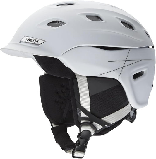 SMITH Optics Adult Vantage MIPS Snow Sports Helmet, Matte White - Medium (55-59) (Like New, No Retail Box)