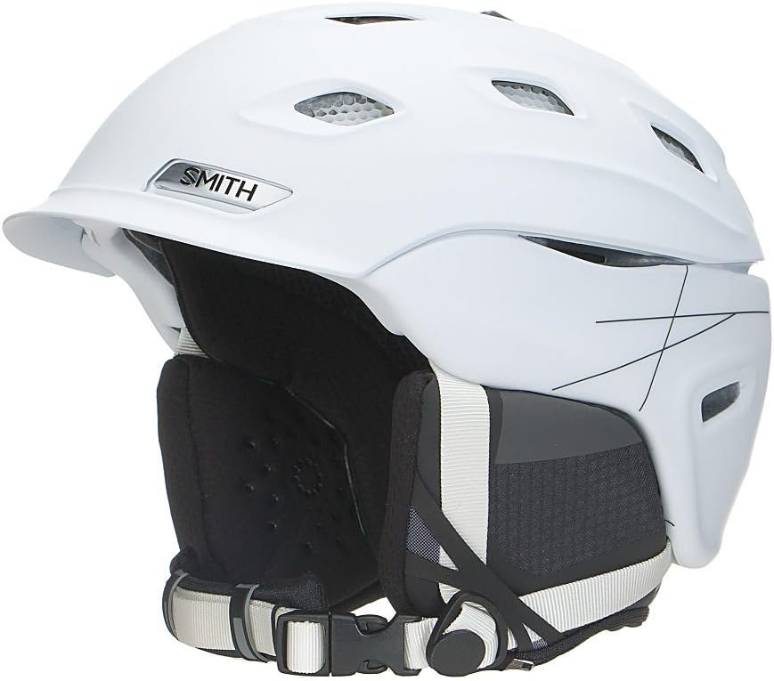 SMITH Optics Vantage Snow Sports Skiing Helmet for Adult, Matte White - Medium (Like New)