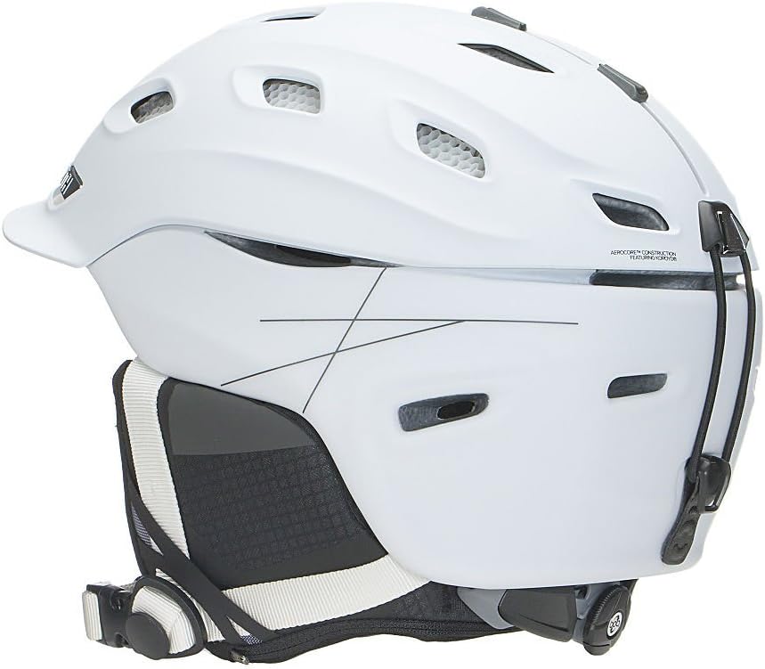 SMITH Optics Vantage Snow Sports Skiing Helmet for Adult, Matte White - Medium (Like New)