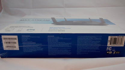 Linksys EA8500 AC2600 Dual-Band MU-MIMO Gigabit WiFi Router w/ USB 3.0 and eSATA (New, Damaged Retail Box)