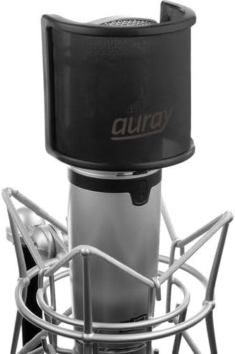 Auray OMPF-33 On-Microphone Pop Filter Screen for Large Diaphragm Condenser Mics (Like New)