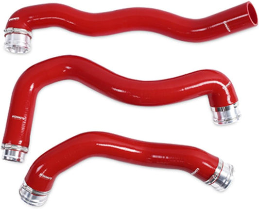 Mishimoto MMHOSE-F2D-08RD Radiator Hose Kit for 08-10 Ford 6.4 Powerstroke, Red (Like New)