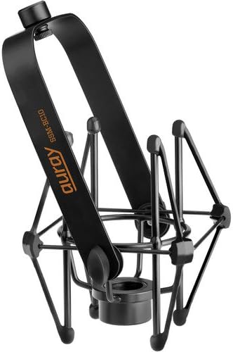 Auray SSM-BC10 Heavy-Duty Elastic Bands Microphone Suspension Shockmount Black (Like New)