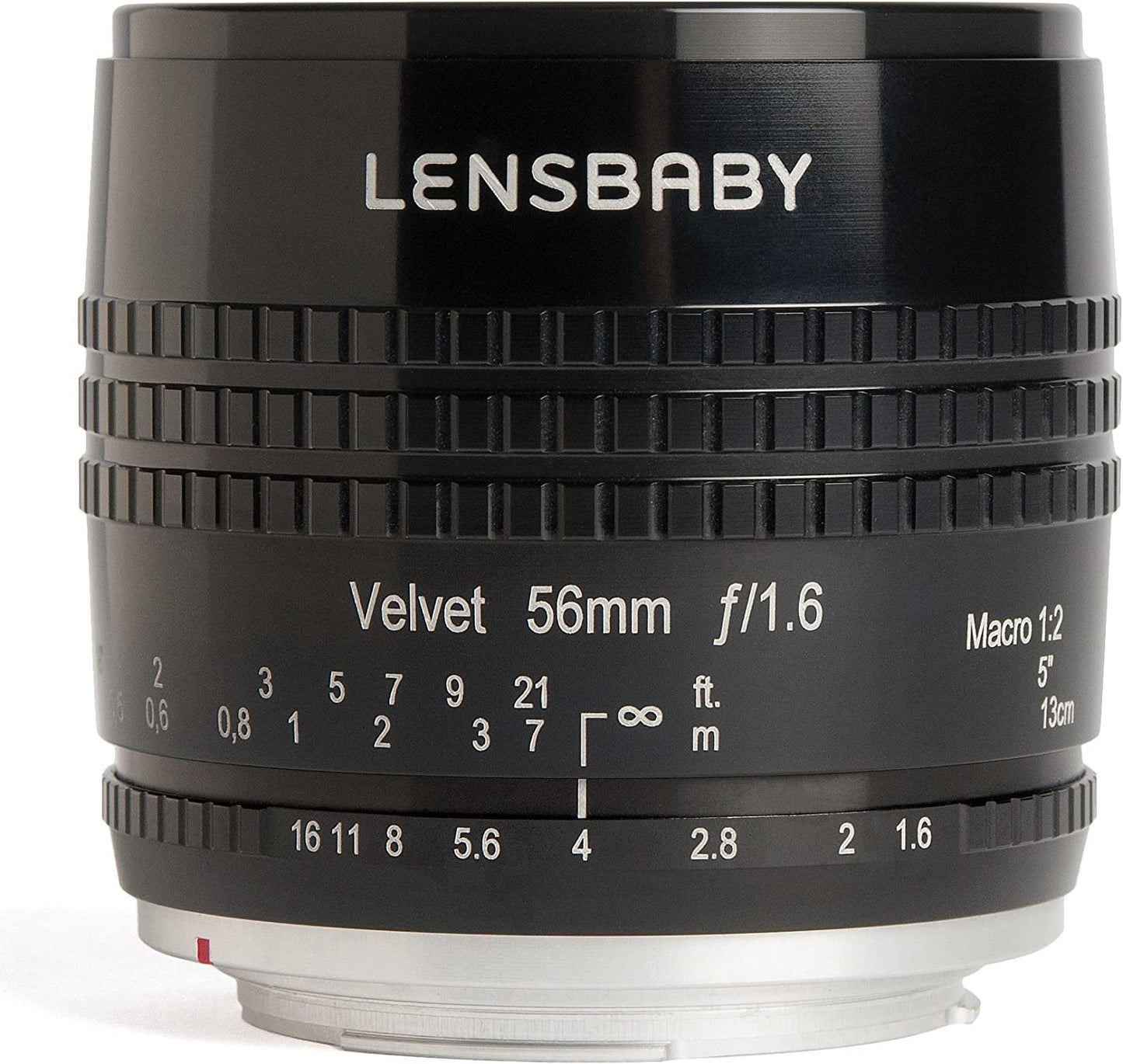 Lensbaby LB-V56BX Velvet 56mm f/1.6 Lens for Sony E NEX Compact System Camera (Like New)