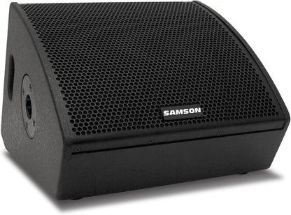 Samson RSXM12A 2-Way Coaxial Class D Active Stage Monitor Speaker, 800 Watts (Like New)