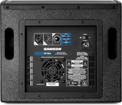 Samson RSXM12A 2-Way Coaxial Class D Active Stage Monitor Speaker, 800 Watts (Like New)
