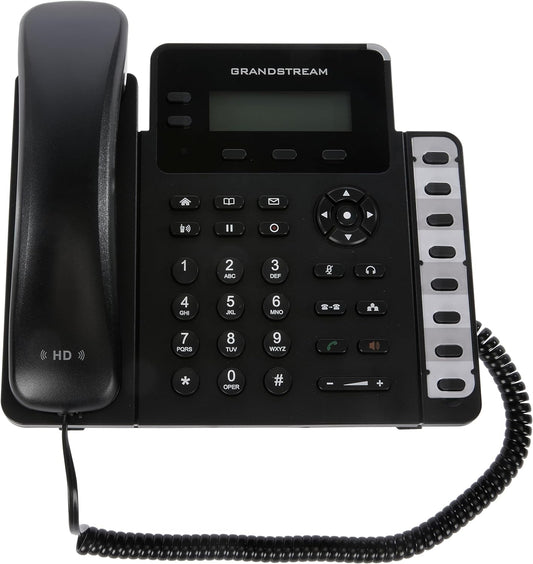Grandstream GXP1628 Small to Medium Business HD IP Phone LCD Display - Charcoal- (Like New)